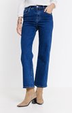 Jean brut coupe large