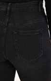 Jean noir coupe large
