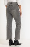 Jean gris coupe large