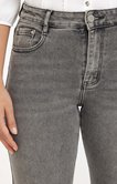 Jean gris coupe large