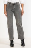Jean gris coupe large