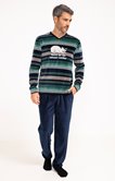 Pyjama long velours Ronfler
