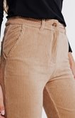 Pantalon large en velours côtelé