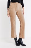 Pantalon large en velours côtelé