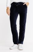 Pantalon coupe jogging en velours côtelé