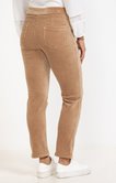 Pantalon coupe jogging en velours côtelé