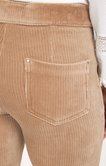 Pantalon coupe jogging en velours côtelé