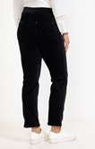 Pantalon coupe jogging en velours côtelé