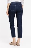 Pantalon à pont en jean coupe droite