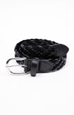 Ceinture tressée pantalon