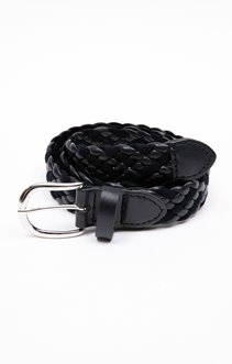Ceinture tressée pantalon