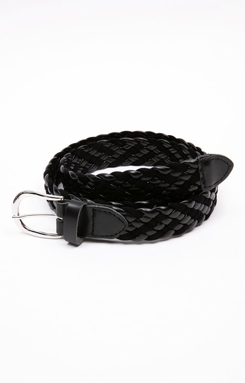 Ceinture tressée pantalon