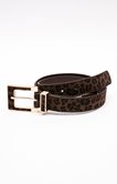 Ceinture pantalon léopard