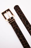 Ceinture pantalon léopard