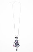 Sautoir pendentif chat
