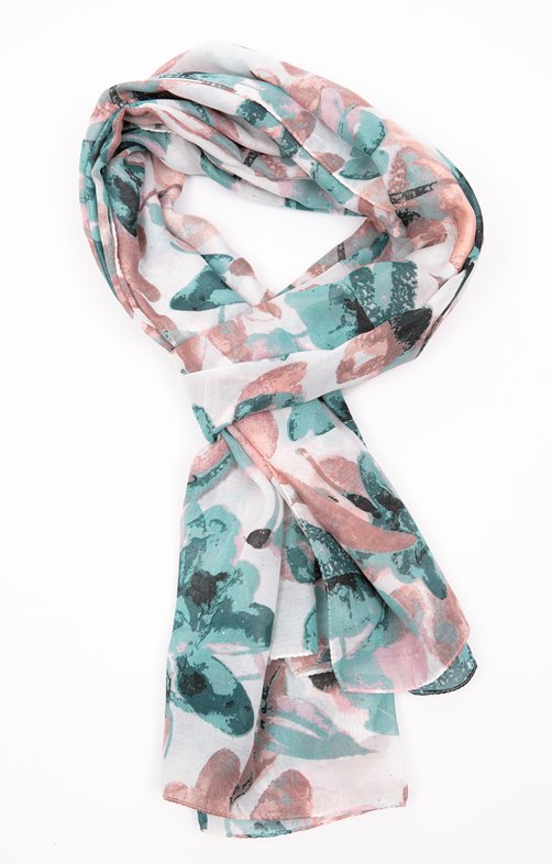 Grand foulard léger imprimé
