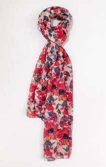 Grand foulard léger imprimé