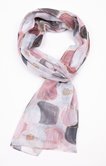 Grand foulard léger imprimé