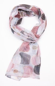 Grand foulard léger imprimé
