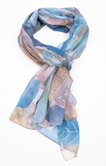 Grand foulard léger imprimé