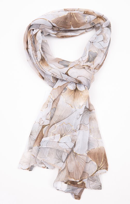 Grand foulard léger imprimé