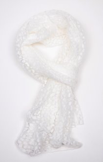 Grand foulard léger dévoré