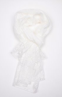 Grand foulard léger dévoré