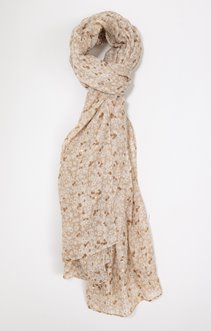 Grand foulard semi léger imprimé