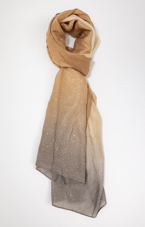 Grand foulard semi léger imprimé