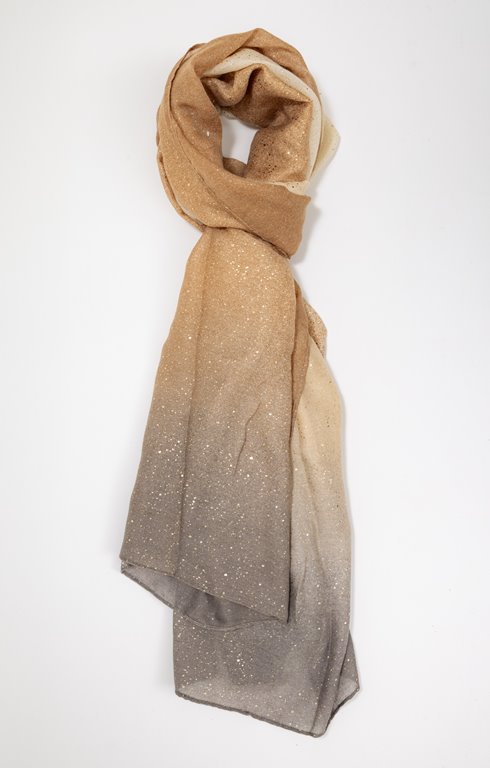 Grand foulard semi léger imprimé