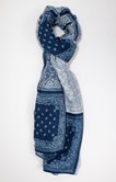 Grand foulard semi léger imprimé