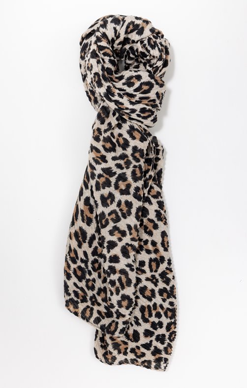 Grand foulard semi-léger imprimé