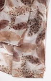 Grand foulard chiffon imprimé
