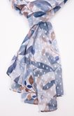 Petit foulard chiffon imprimé
