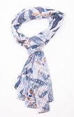 Petit foulard chiffon imprimé