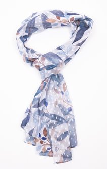 Petit foulard chiffon imprimé