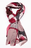Grand foulard semi-léger imprimé