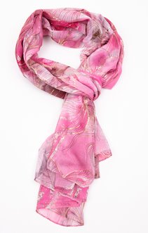 Grand foulard léger imprimé