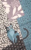 Grand foulard léger imprimé