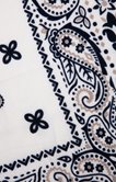 Grand foulard carré imprimé