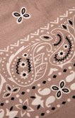 Grand foulard carré imprimé