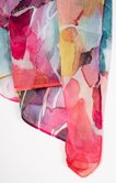 Grand foulard léger imprimé