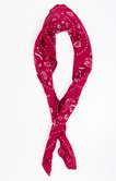 Foulard carré léger imprimé
