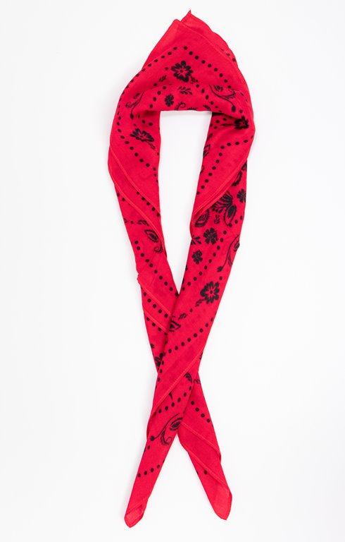 Foulard carré léger imprimé