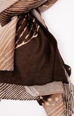 Grand foulard imprimé semi-léger