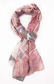 Grand foulard semi-léger imprimé 