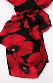 Grand foulard semi léger imprimé
