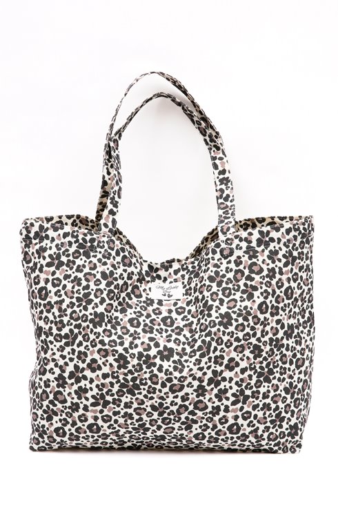 Tote bag imprimé léopard