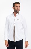 Chemise Pablo Uni Cross Beige Studio