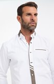 Chemise Pablo Uni Cross Beige Studio